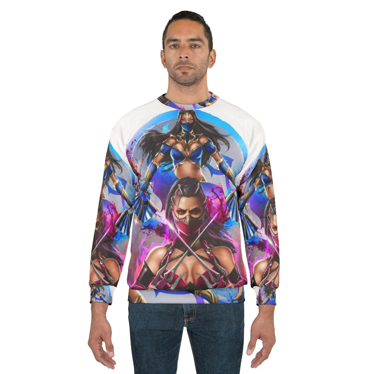 New Era cosplay sweatshirt with fantasy and gaming design - men