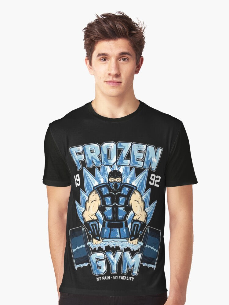 Mortal Kombat SubZero Gym Graphic T-Shirt - Men