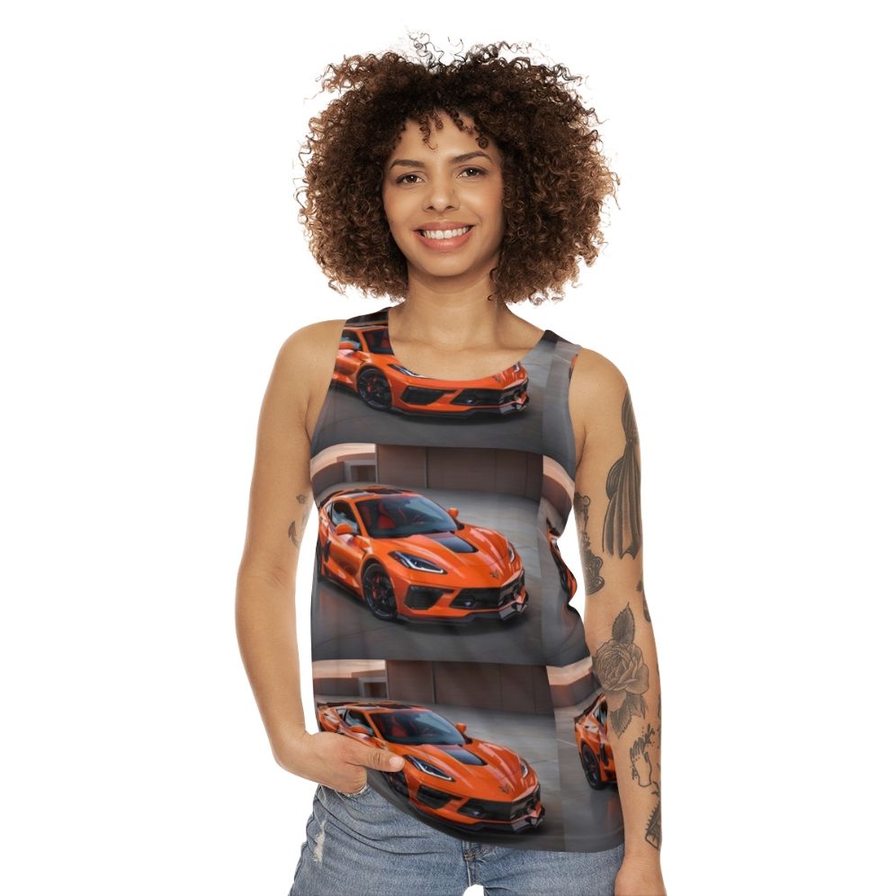 Corvette Unisex Tank Top - women