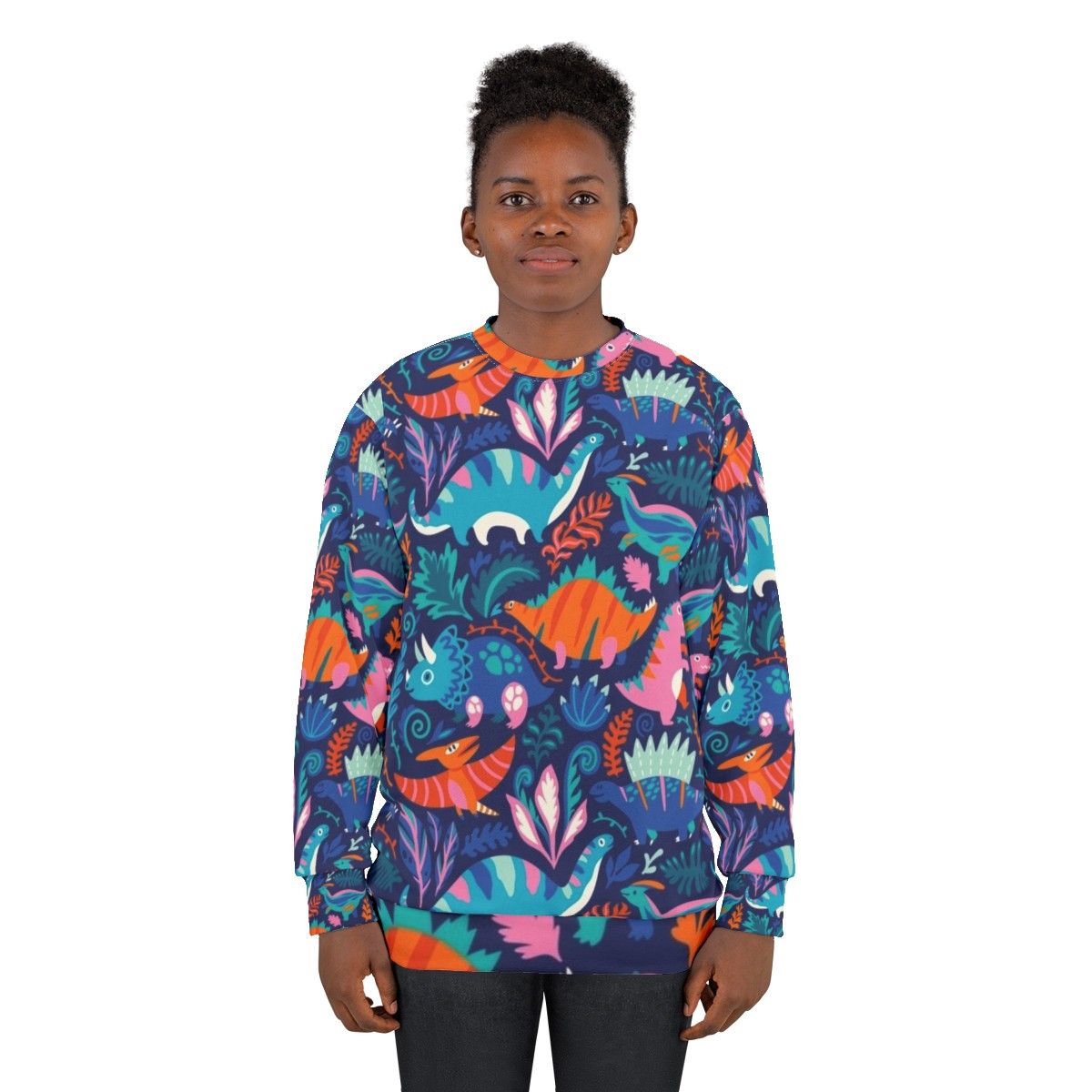 Dino Team 1 Dinosaur Sweatshirt - women