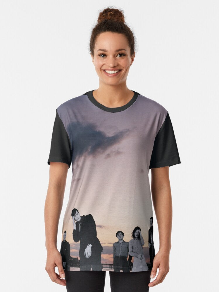 Brit Rock Graphic T-Shirt featuring the iconic Pulp band and Jarvis Cocker - Women