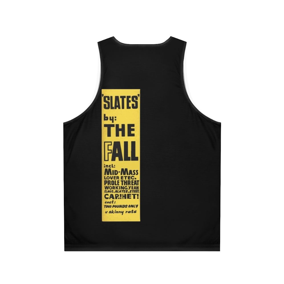 The Fall Band Mark E Smith Punk Rock Unisex Tank Top - Back