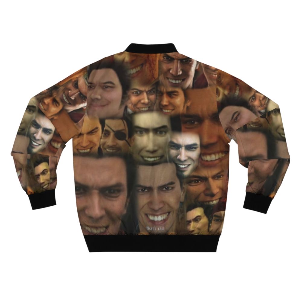 Kazuma Kiryu Yakuza Inspired Bomber Jacket - Back