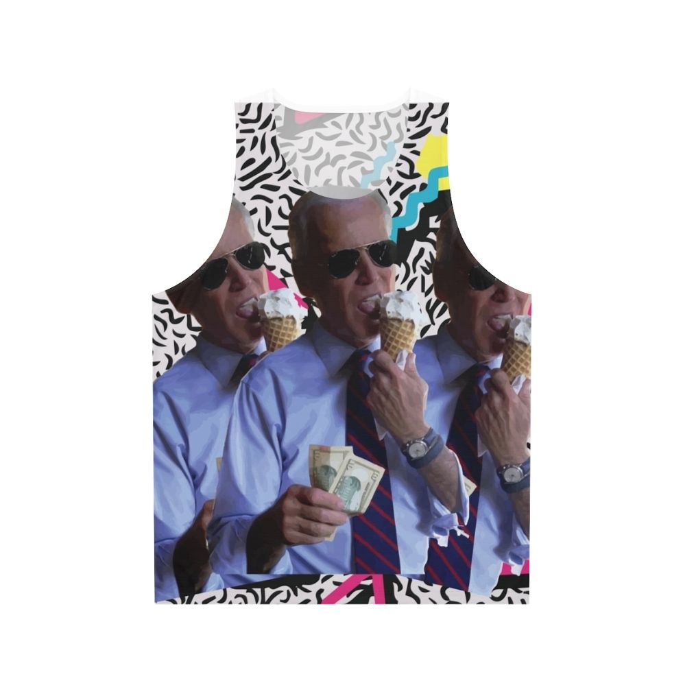 Biden Vaporwave 90s Aesthetic Unisex Tank Top