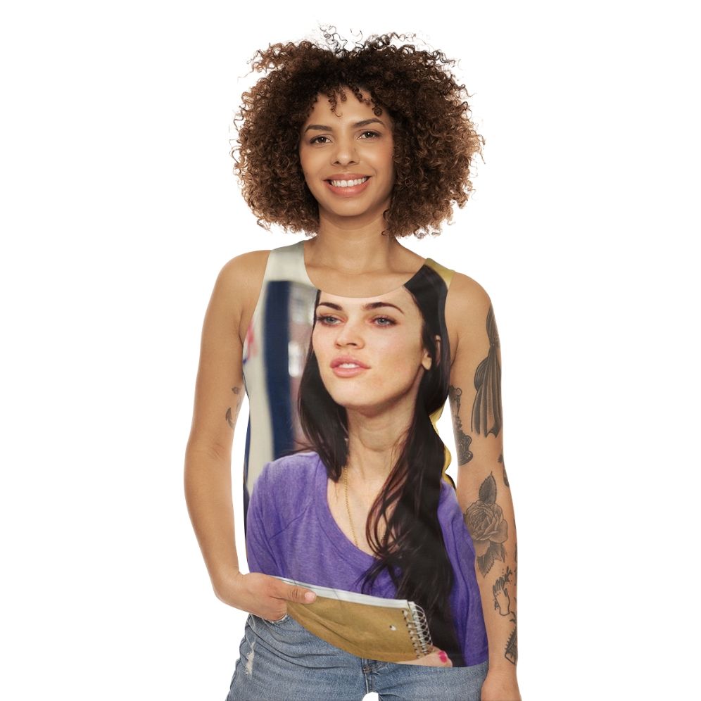 Unisex 'So Tired' movie-inspired graphic tank top - women