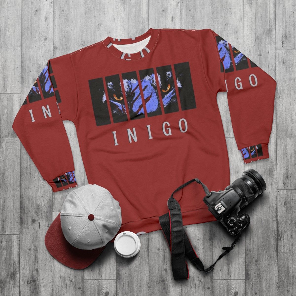 Inigo Caged Skyrim Sweatshirt - flat lay