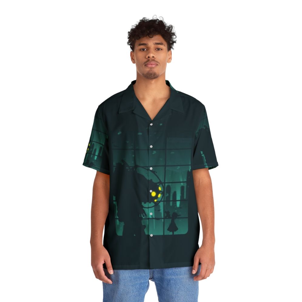 Bioshock Mr. Bubbles Hawaiian Shirt - People Front