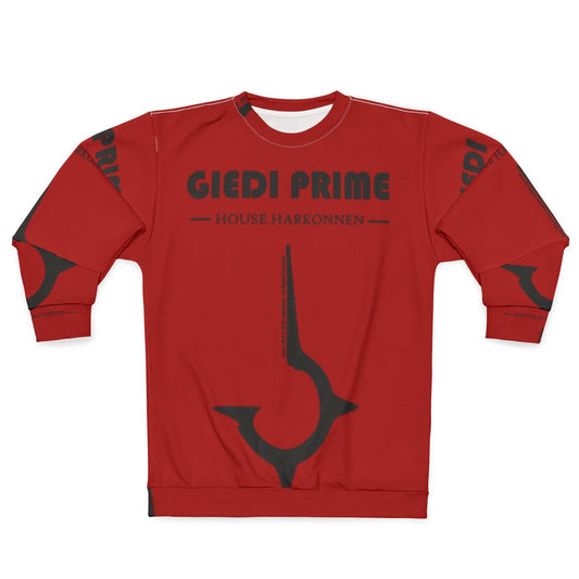 Dune House Harkonnen Giedi Prime Fan Art Sweatshirt