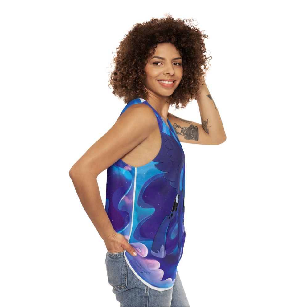 Princess Luna Unisex Tank Top - women side