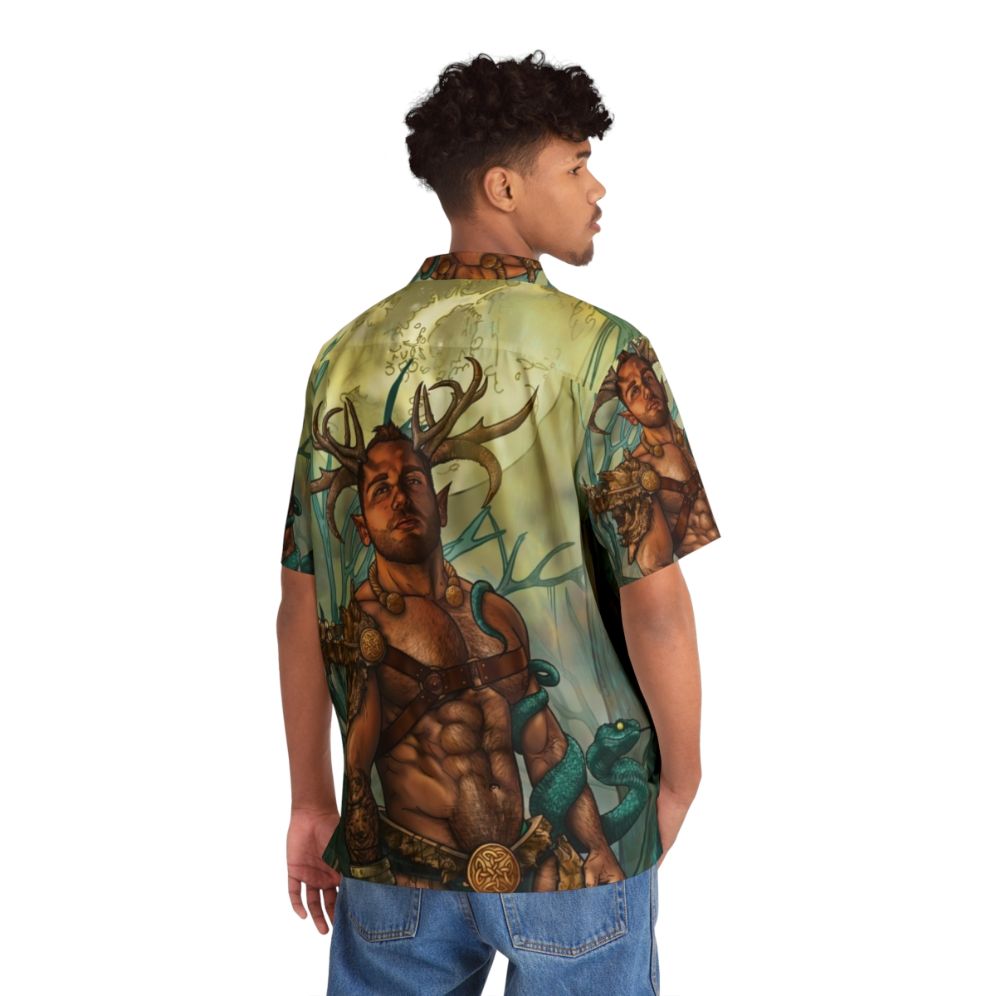 Cernunnos Gay Satyr Hawaiian Shirt - People Back