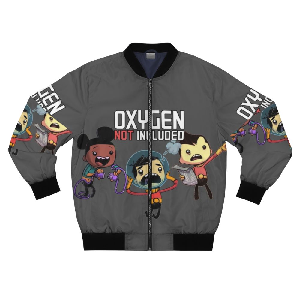 Oxygen Not Included Bomber Jacket - Stylish apparel for indie game fans