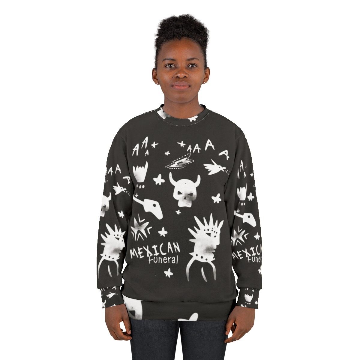 Dirk Gently's Mexican Funeral Sweatshirt - women