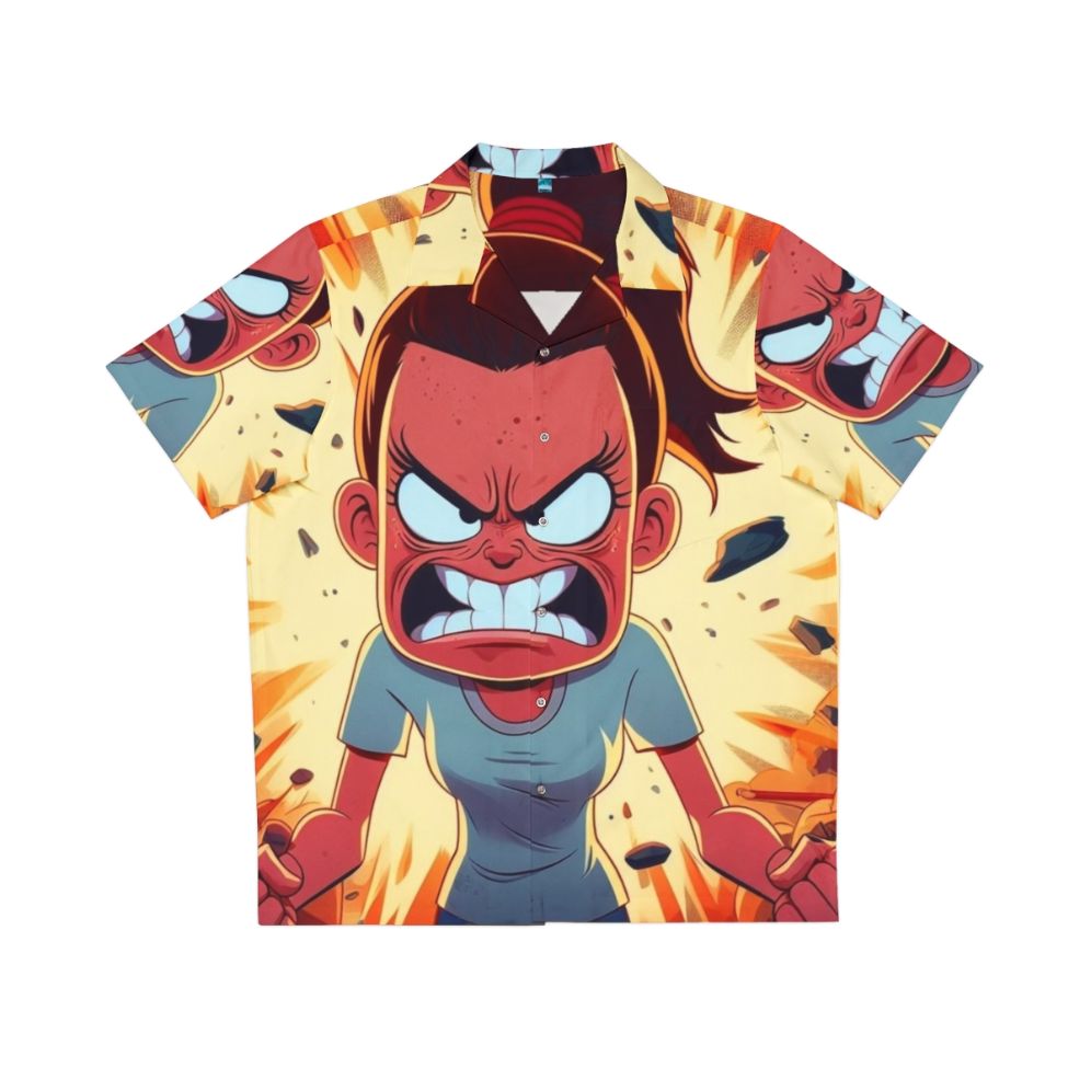 Big Mouth Jessi Unleashed Hawaiian Shirt