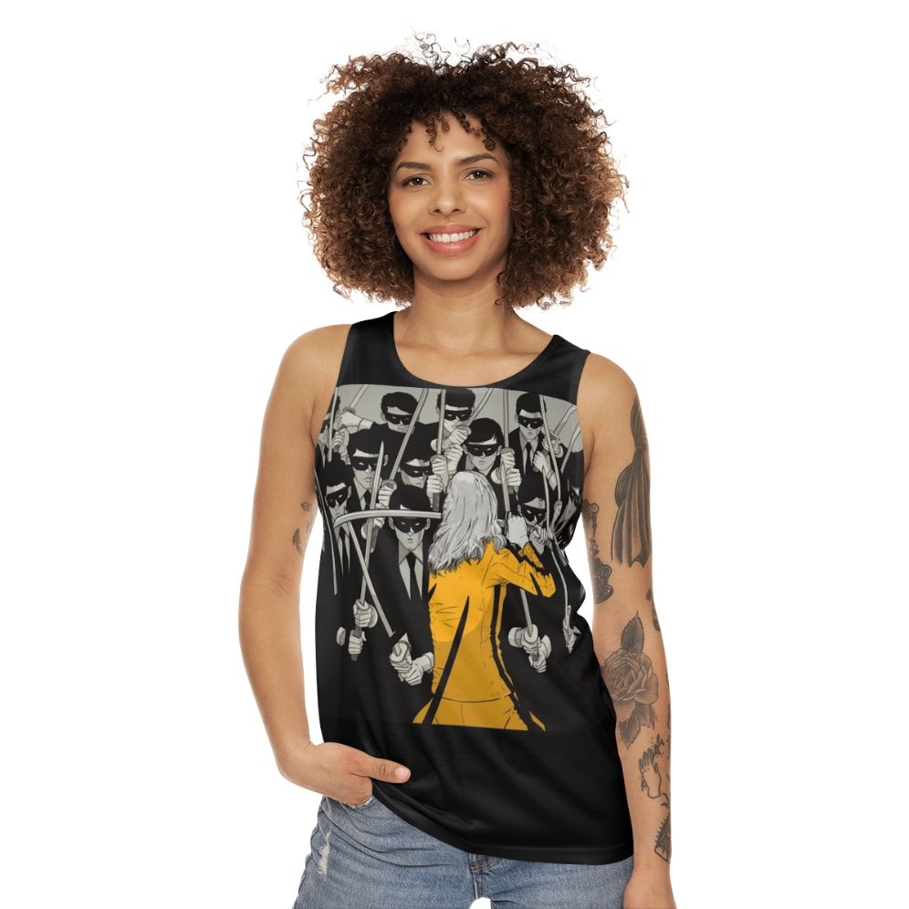 Kill Bill Unisex Tank Top with Anime-Inspired Design - women