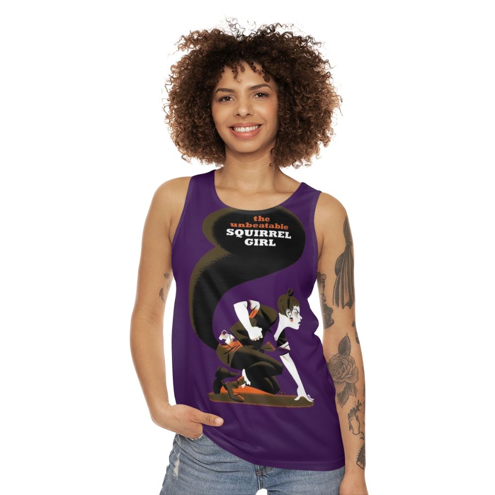 Squirrel Girl Unisex Marvel Comic Tank Top - women