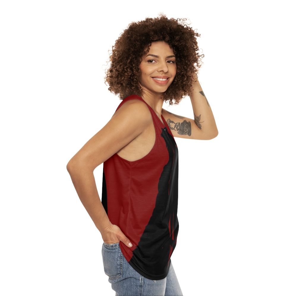 Devilman Crybaby Unisex Tank Top - women side