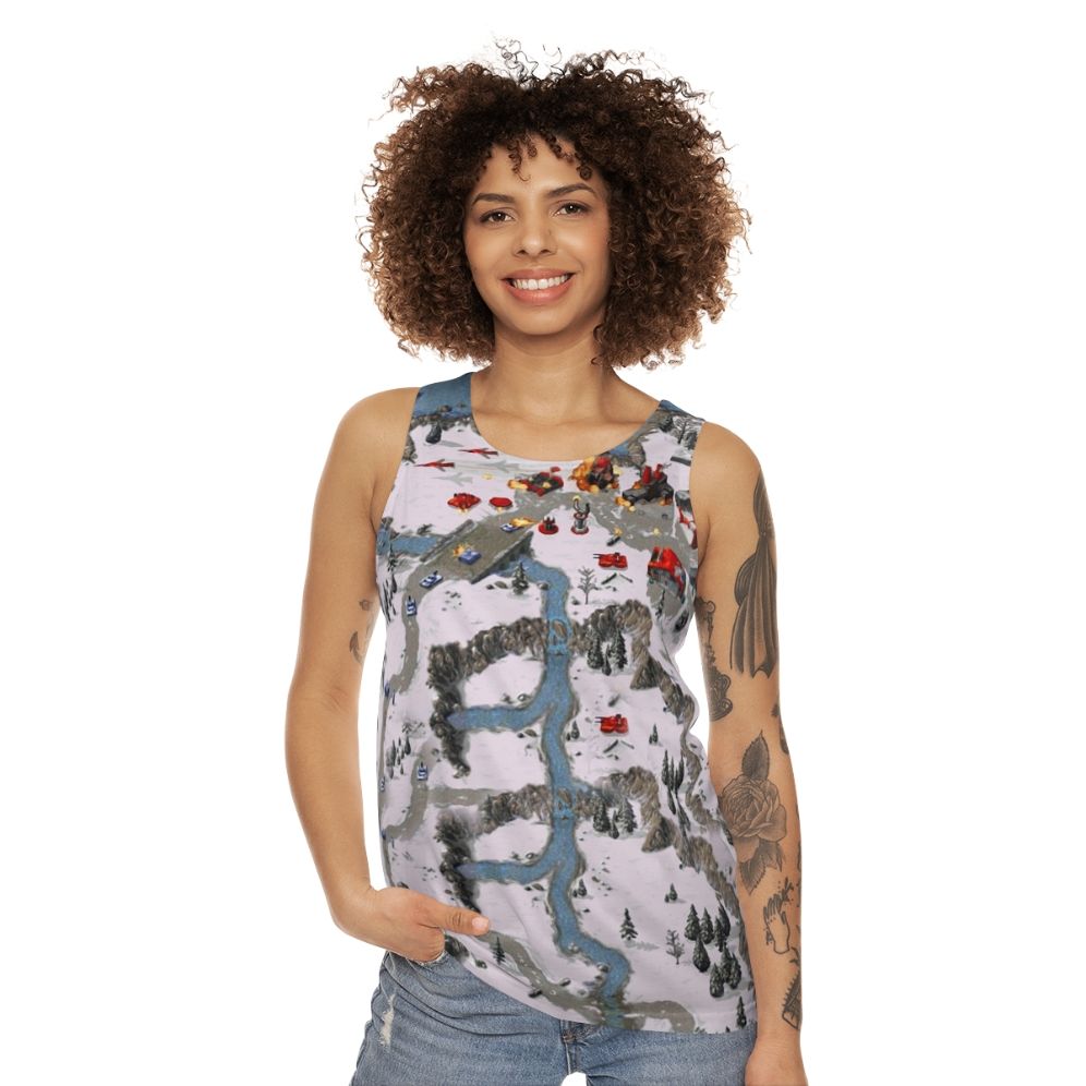 Command & Conquer: Red Alert Unisex Tank Top - women