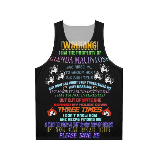 Weirdly Specific Glenda Unisex Tank Top