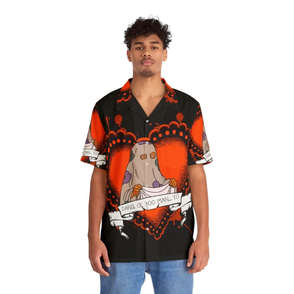 Boomhauer Dang Ol Boo Man Hawaiian Shirt - People Front