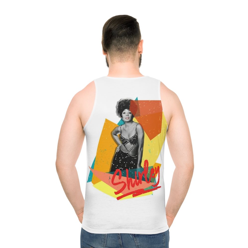 Vintage Bassey Unisex Tank Top - men back