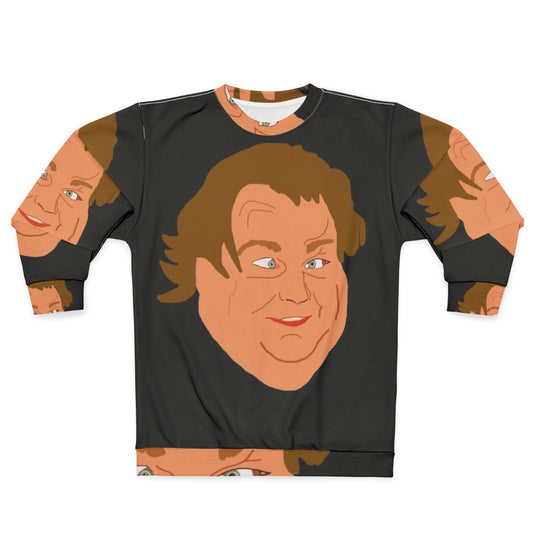 Vintage Chris Farley SNL Comedy Cartoon Head Sweatshirt