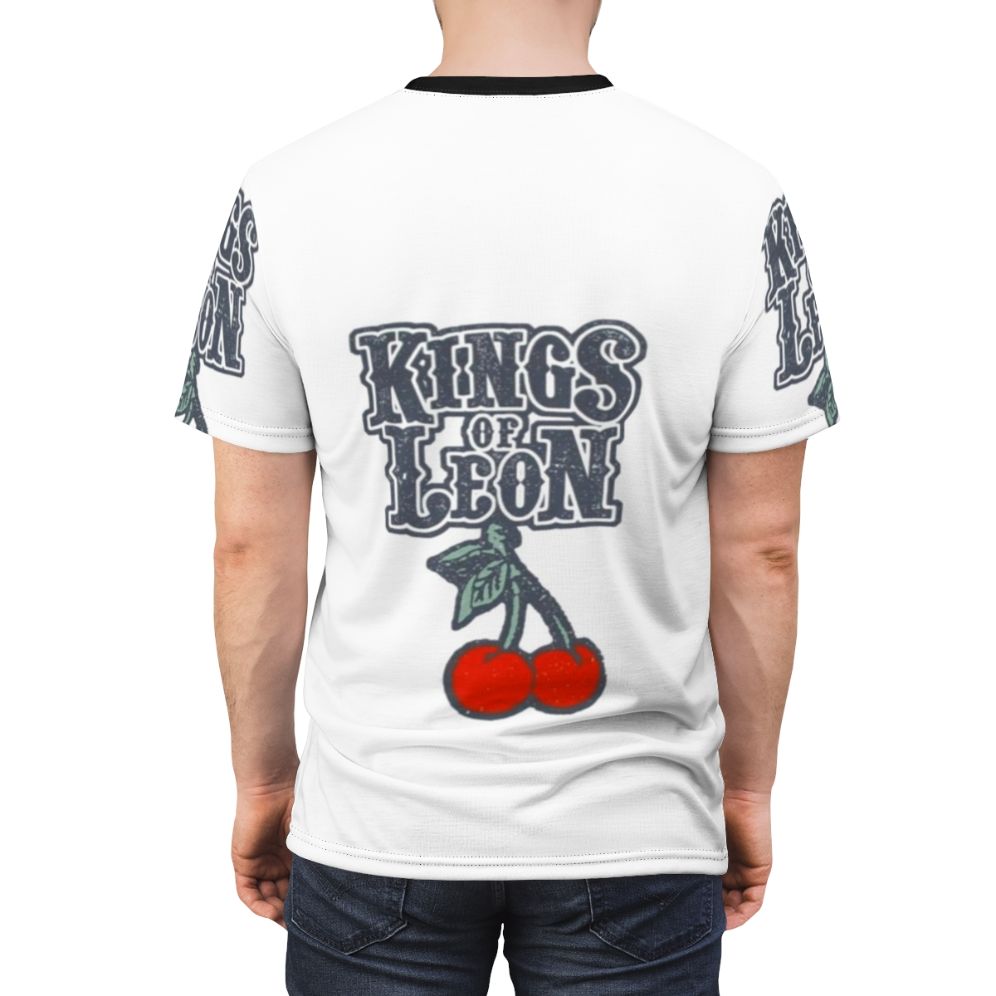 Stylish t-shirt featuring the iconic Kings of Leon logo and artwork, perfect for music fans. - men back