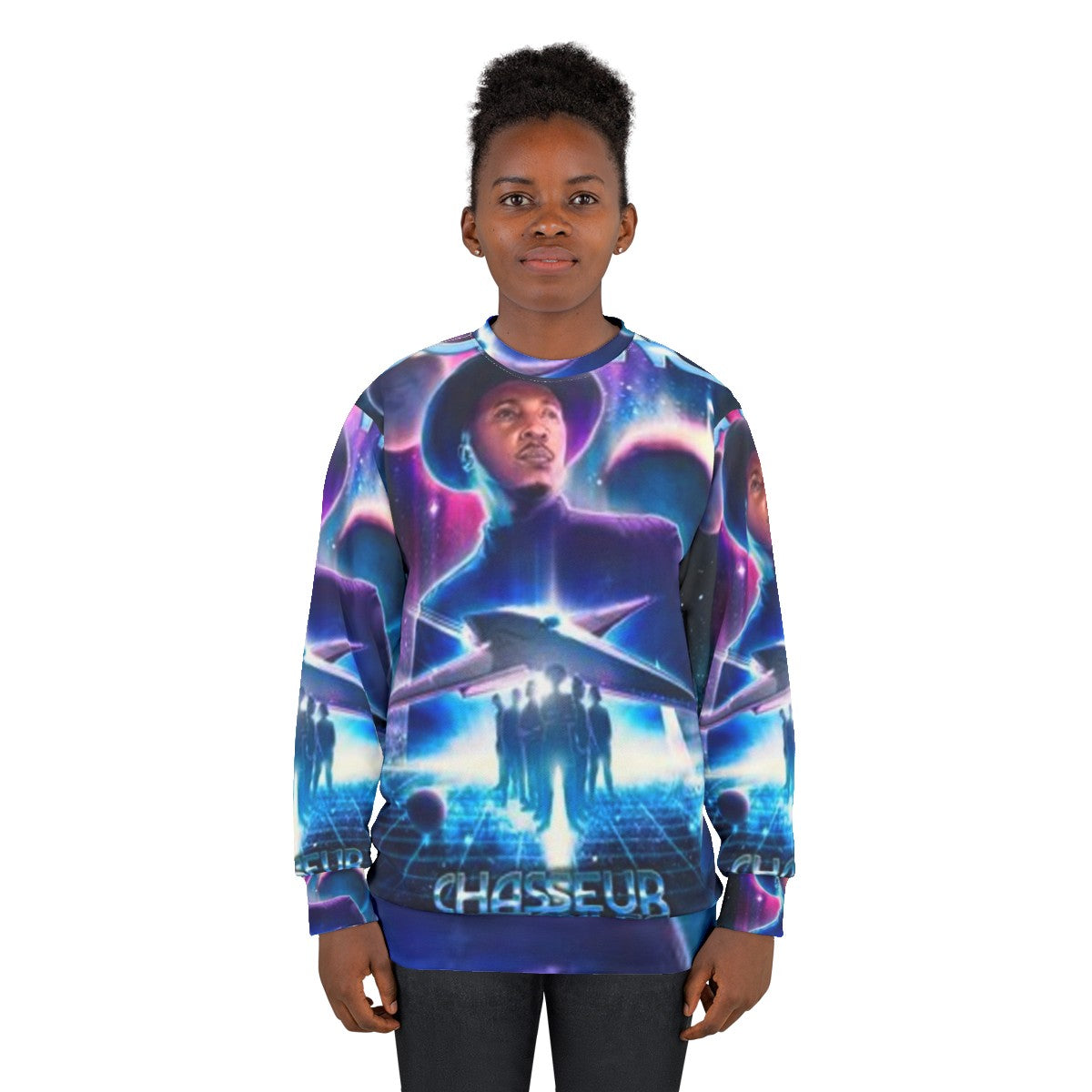 Soprano Star Hunter Sweatshirt featuring music album cover art - women