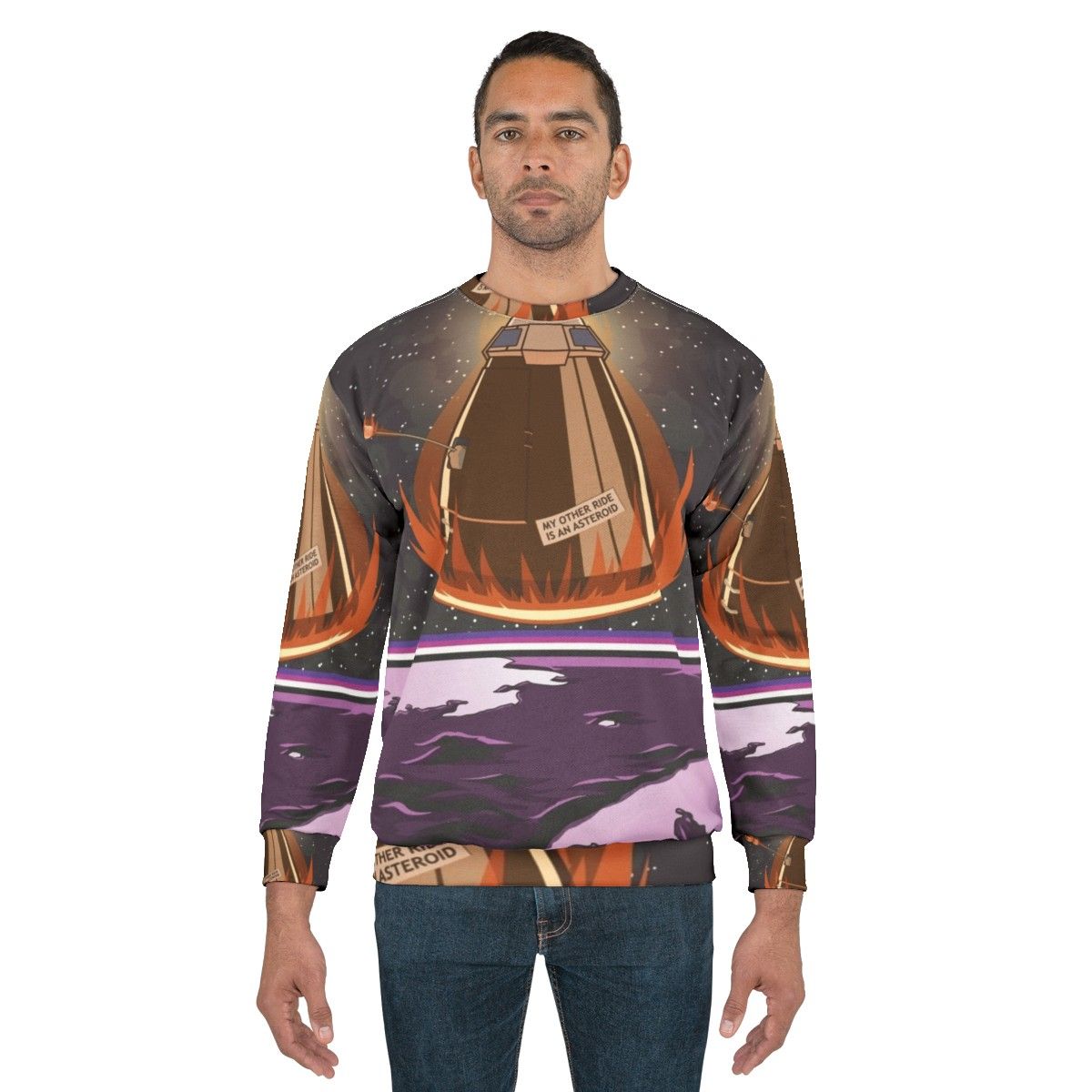 Kamping Wide Sweatshirt - Kerbal Space Program Fan Apparel - men