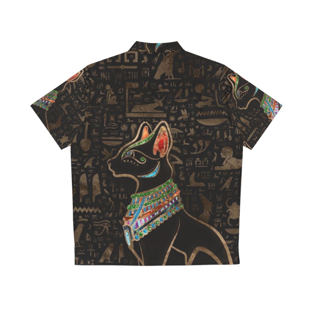 Egyptian Cat Bastet Hawaiian Shirt - Back