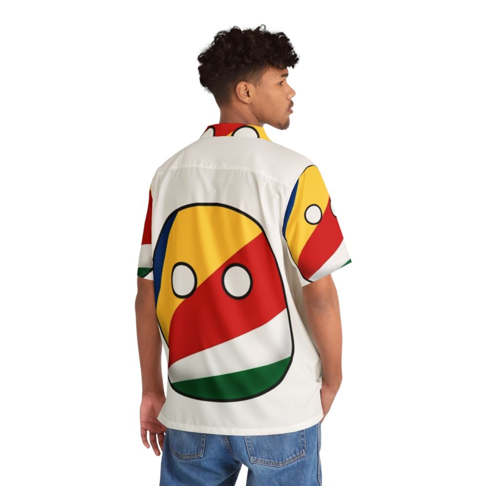 Seychelles countryball Hawaiian shirt - People Back