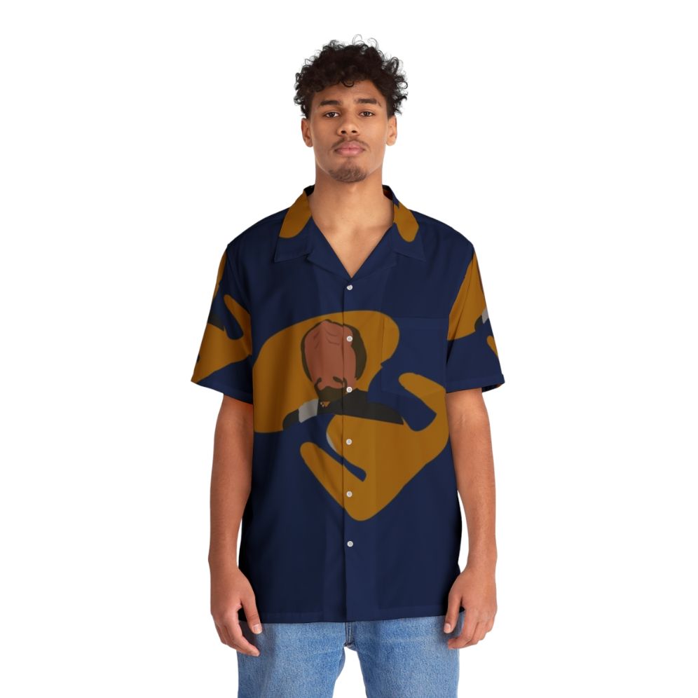 Tactical Klingon-Style Hawaiian Shirt - People Front