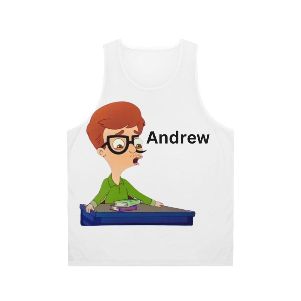 Big Mouth Andrew Glouberman Fanart Unisex Tank Top