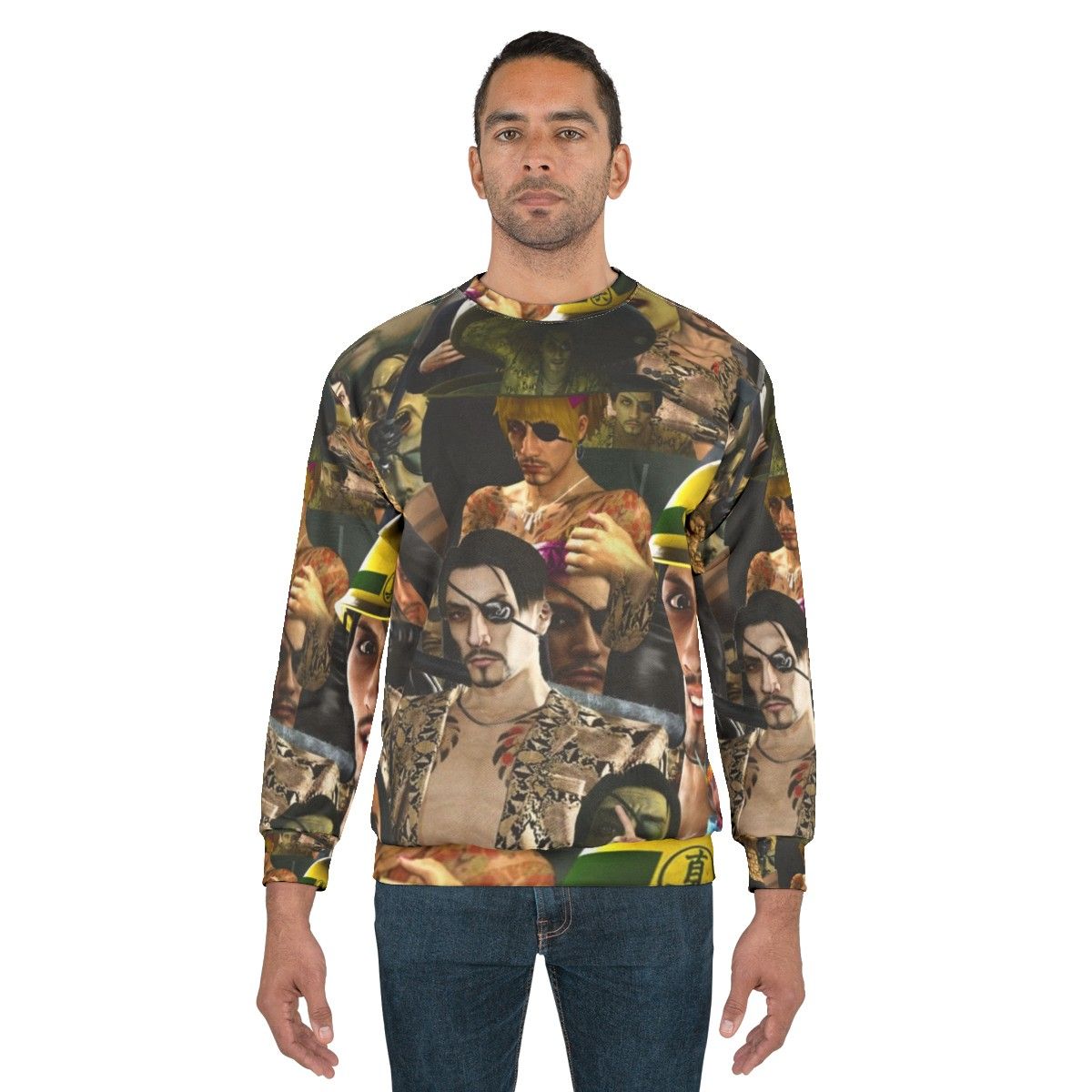 Goro Majima "Majima Everywhere" Inspired Sweatshirt - men