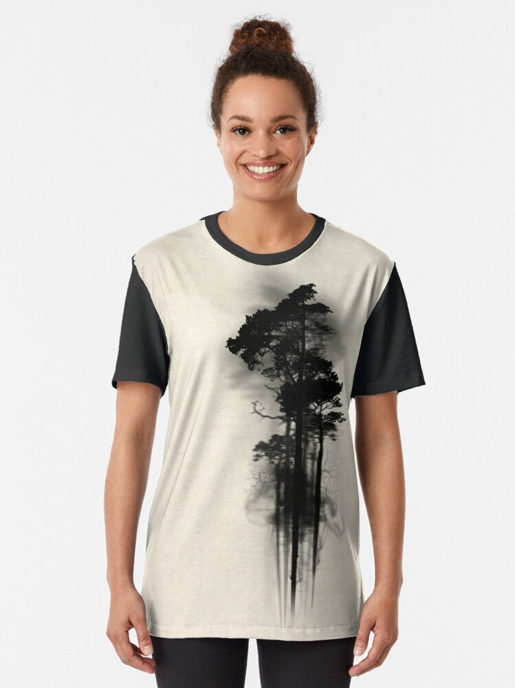 Enchanted Forest Fantasy Graphic T-Shirt - Women