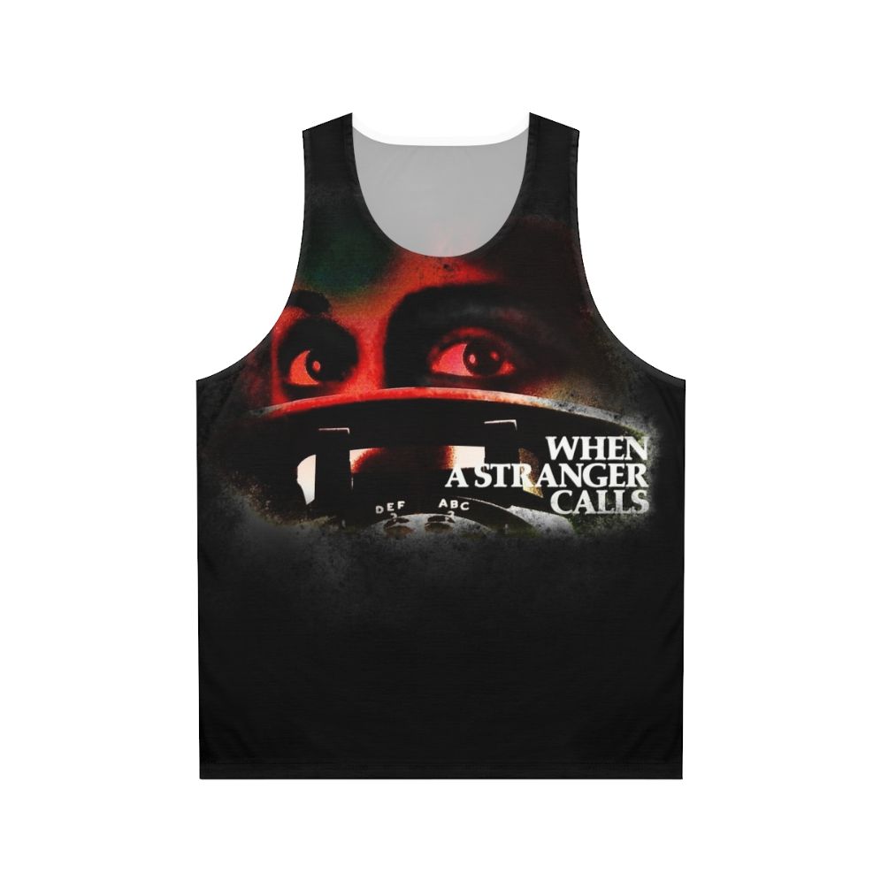 When a Stranger Calls horror movie unisex tank top