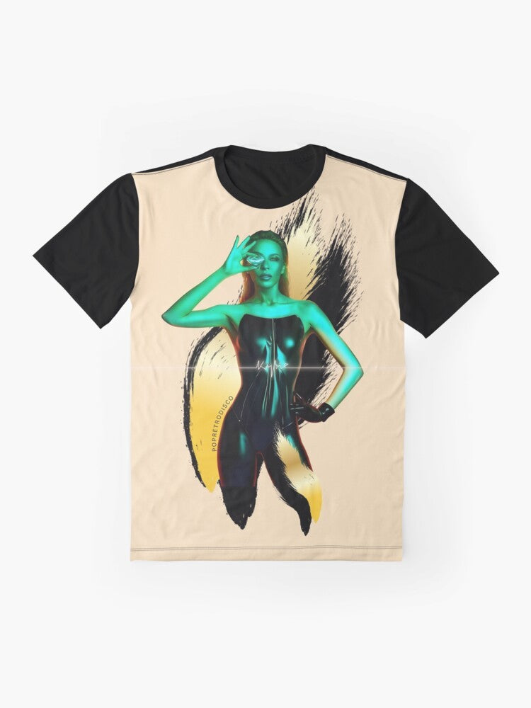 Kylie Minogue Tension Padam Princess of Pop Graphic T-Shirt - Flat lay