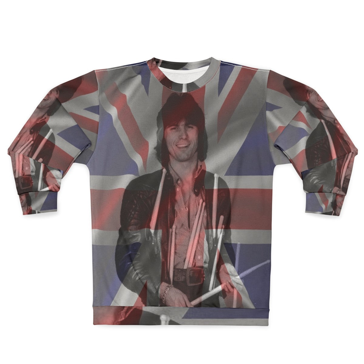 Cozy Powell Union Jack Sweatshirt