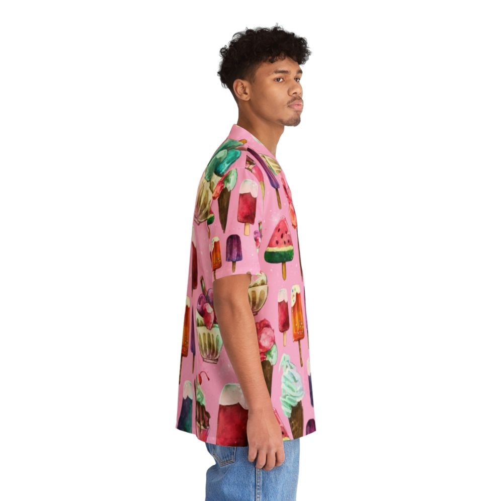 Ice cream pattern Hawaiian shirt - People Pight