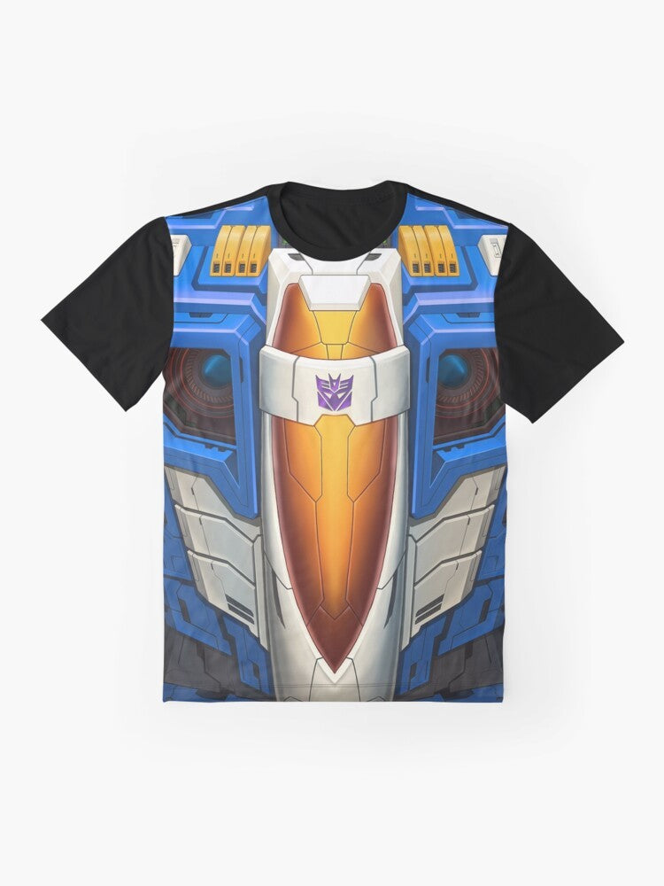 Transformers Thundercracker Decepticons Graphic T-Shirt - Flat lay