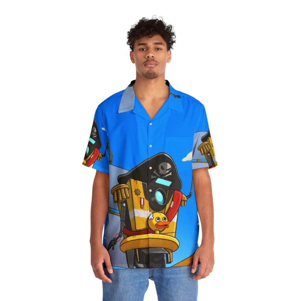 Ahoy Minion Hawaiian Shirt - Borderlands Inspired Pirate Attire - Lifestyle