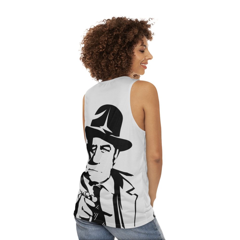 Detective Inspired Unisex Tank Top - women back