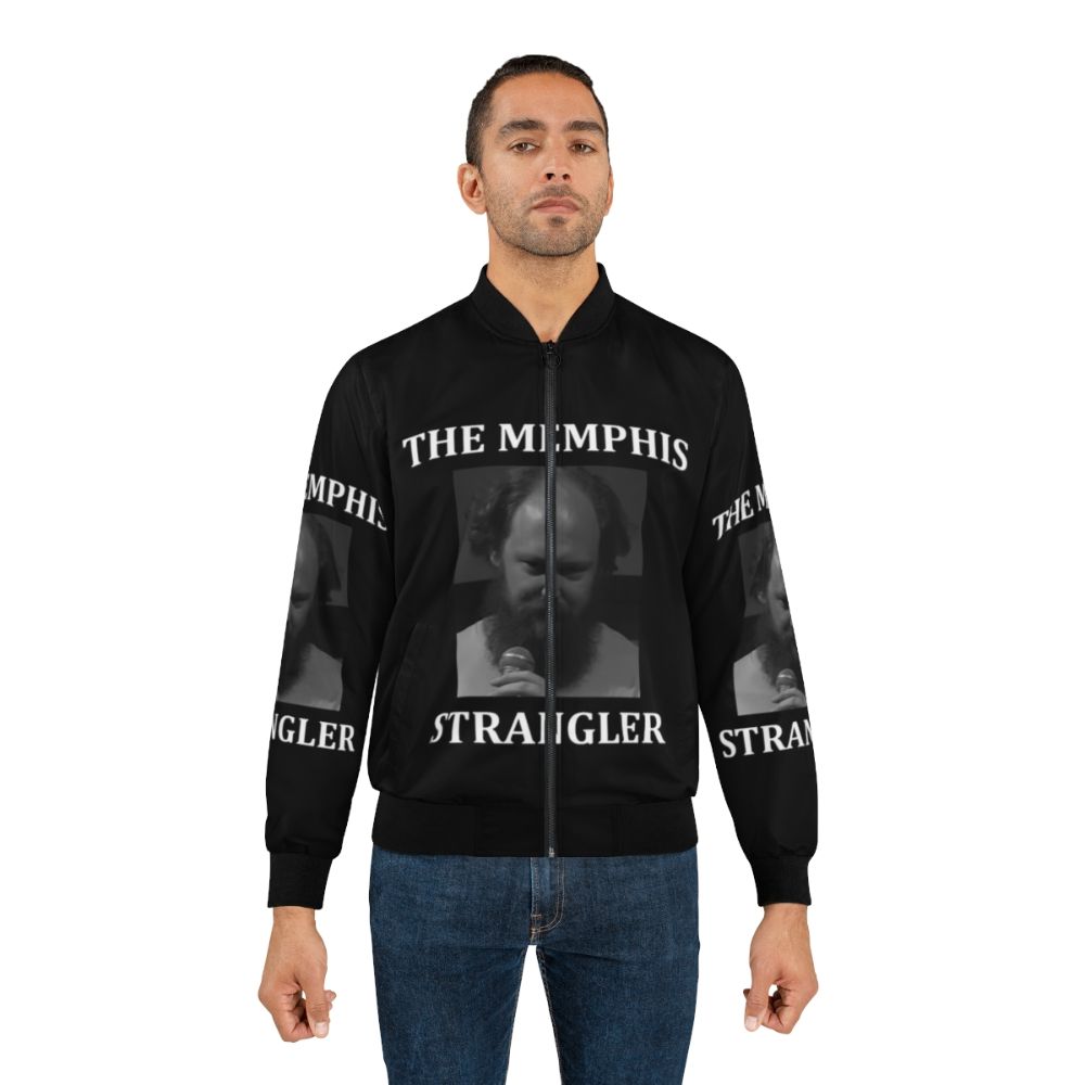 William Montgomery (The Memphis Strangler) Bomber Jacket with comedy and stand up comedy graphics - Lifestyle