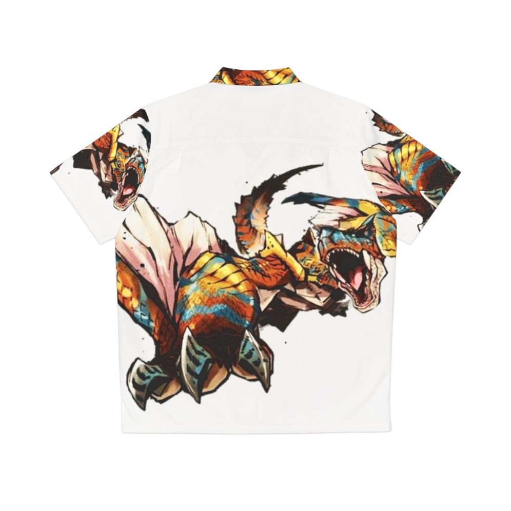 Absolute Power Tigrex Monster Hunter Hawaiian Shirt - Back