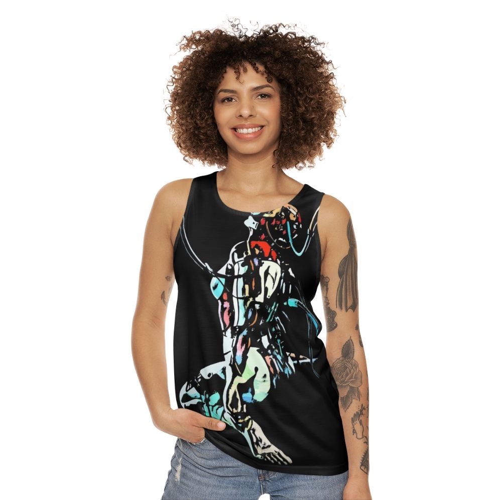 Ghost In The Shell Unisex Cyberpunk Anime Tank Top - women