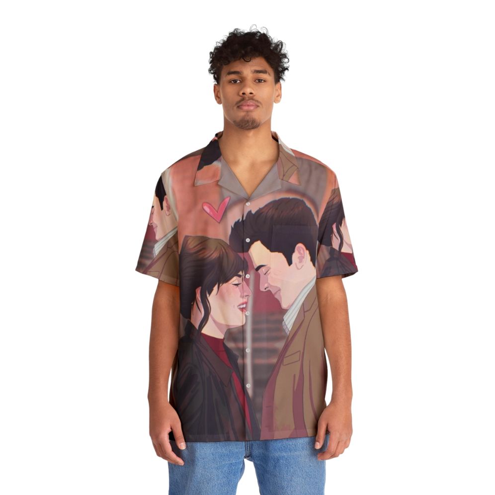 Sex Education Maeve and Otis Hawaiian Shirt - People Front