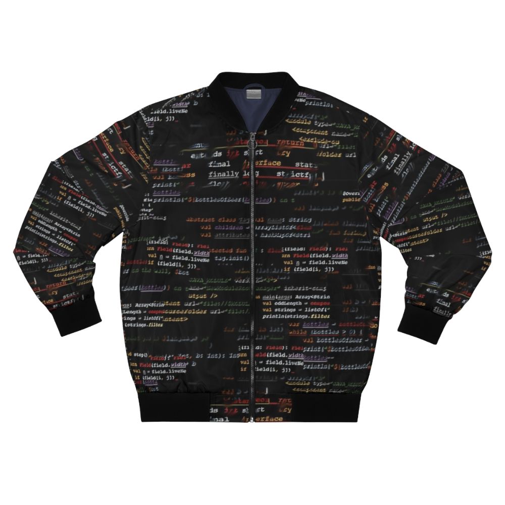 Programmer's Code4 Bomber Jacket - Tech Apparel for Developers