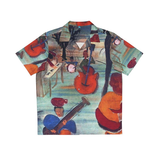 The Band Music From Big Pink Album Cover Hawaiian Shirt