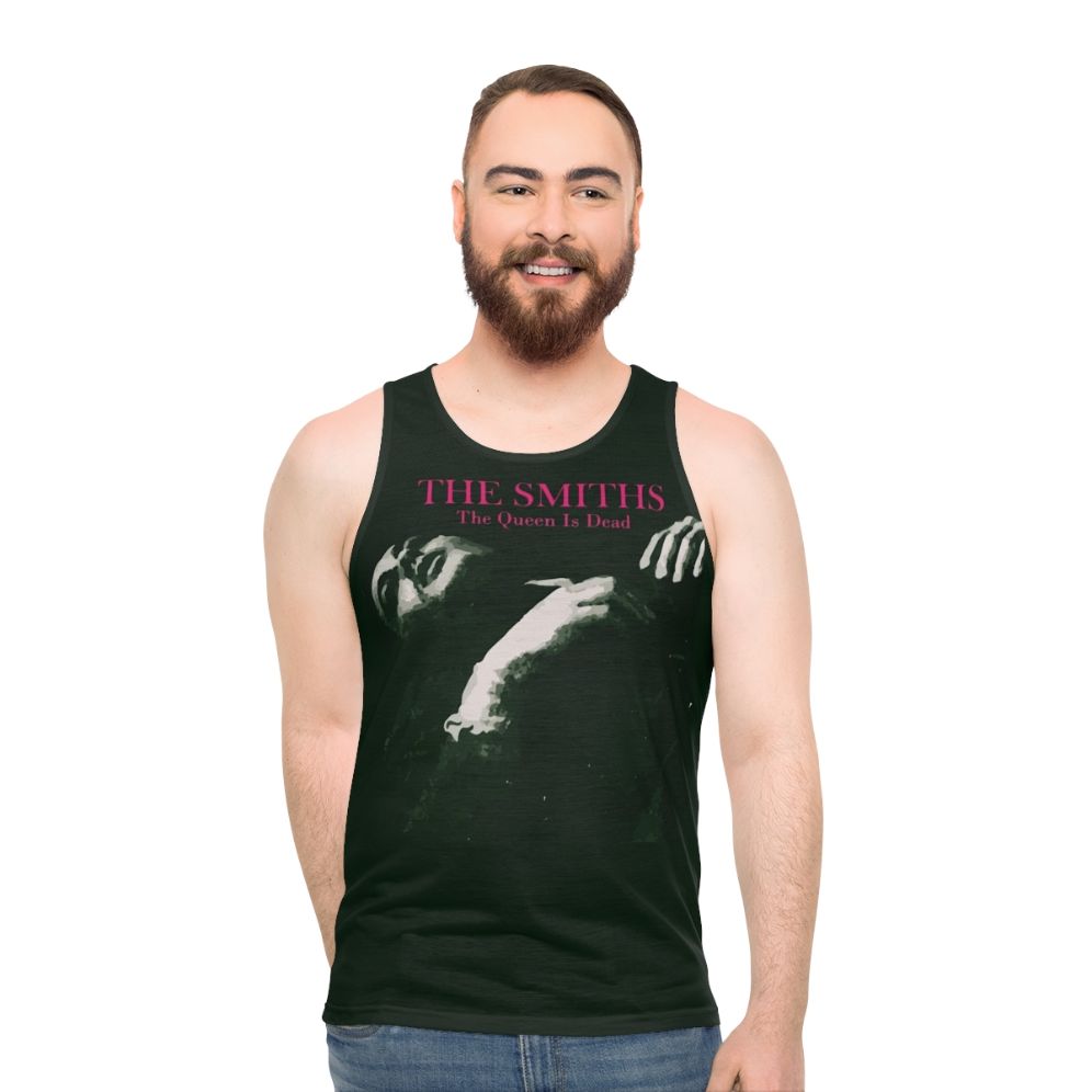 The Queen Is Dead Graphic Unisex Tank Top - men