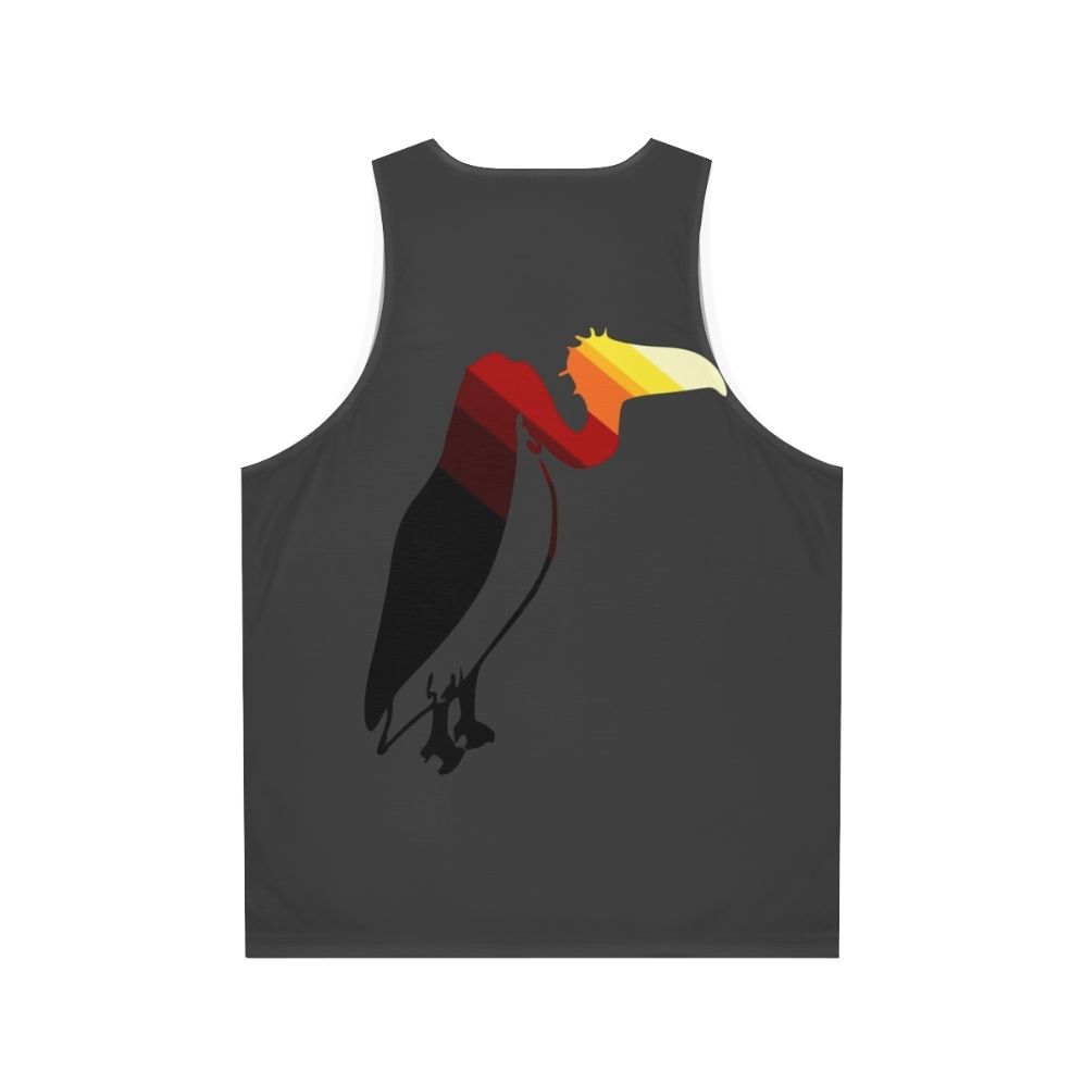 Legendary vulture graphic tank top - Back