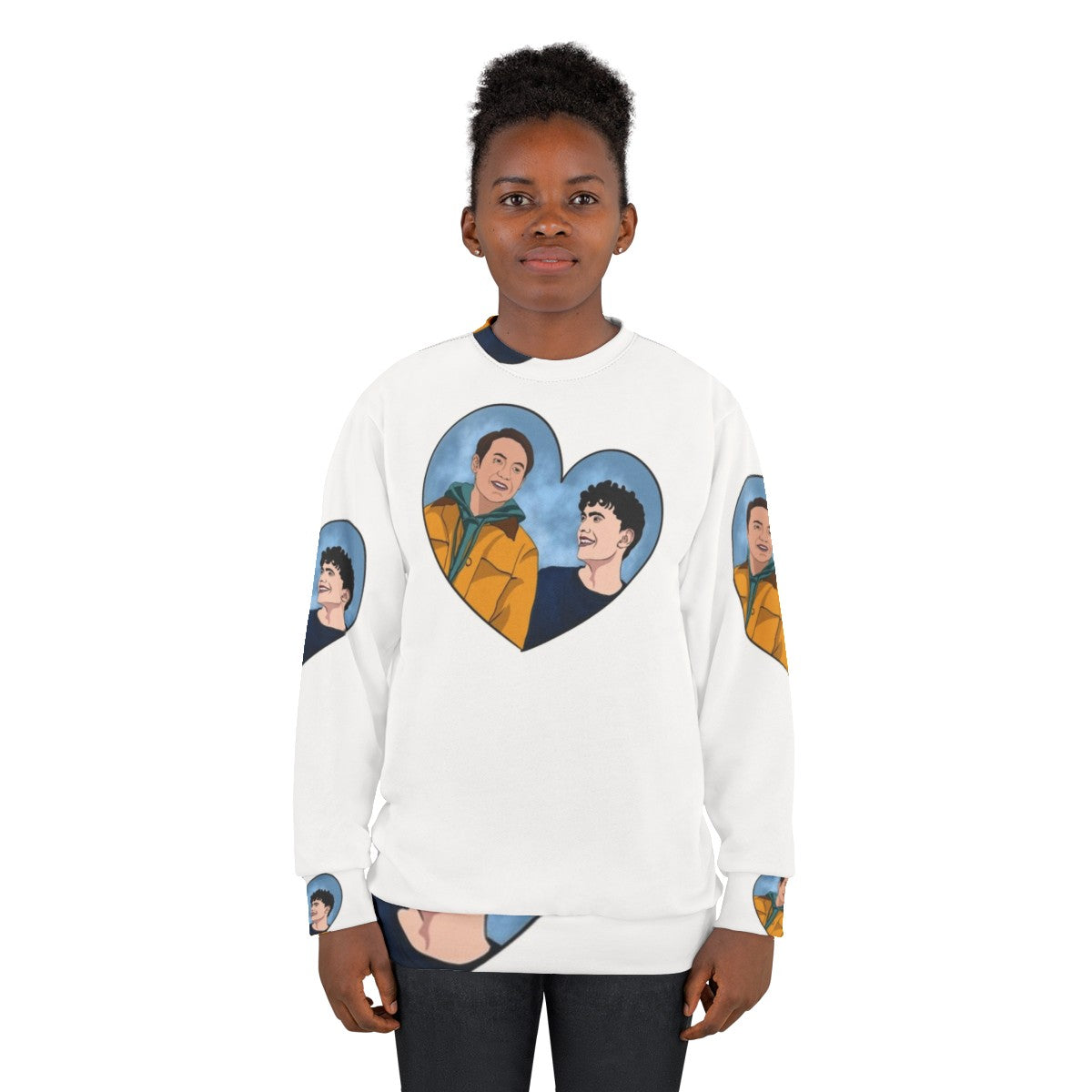 Heartstopper Nick And Charlie Sweatshirt - women